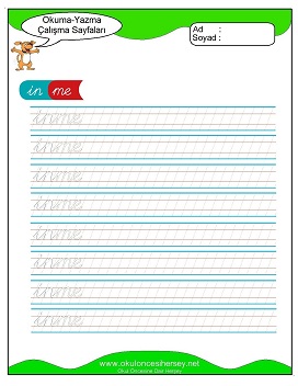 inorm Grubu Çalışma Sayfaları